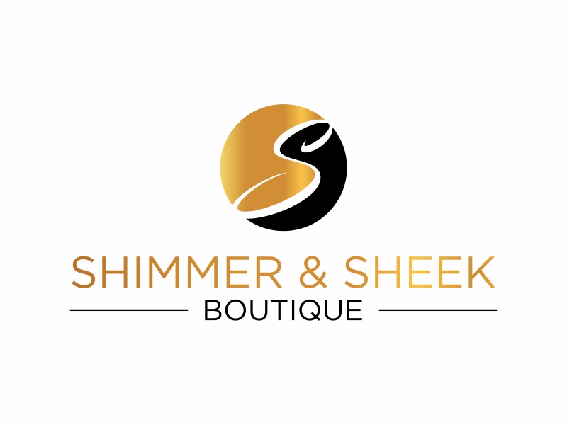 Shimmer & Sheek Boutique logo design by qqdesigns
