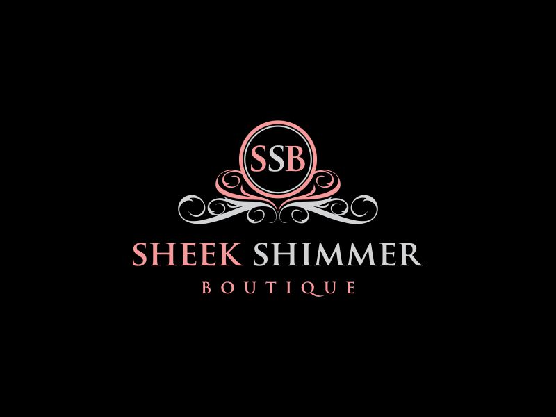 Shimmer & Sheek Boutique logo design by oke2angconcept