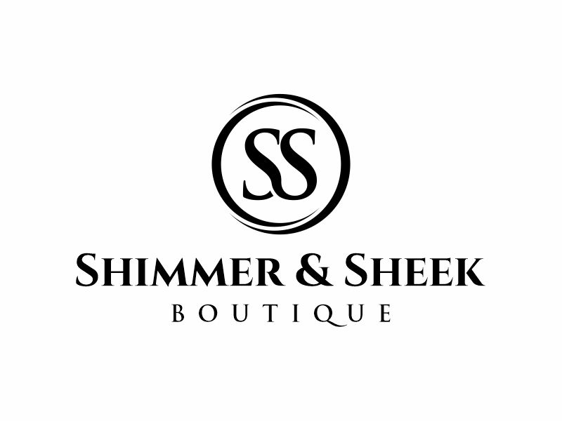 Shimmer & Sheek Boutique logo design by zonpipo1