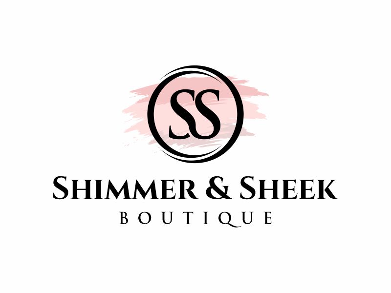 Shimmer & Sheek Boutique logo design by zonpipo1