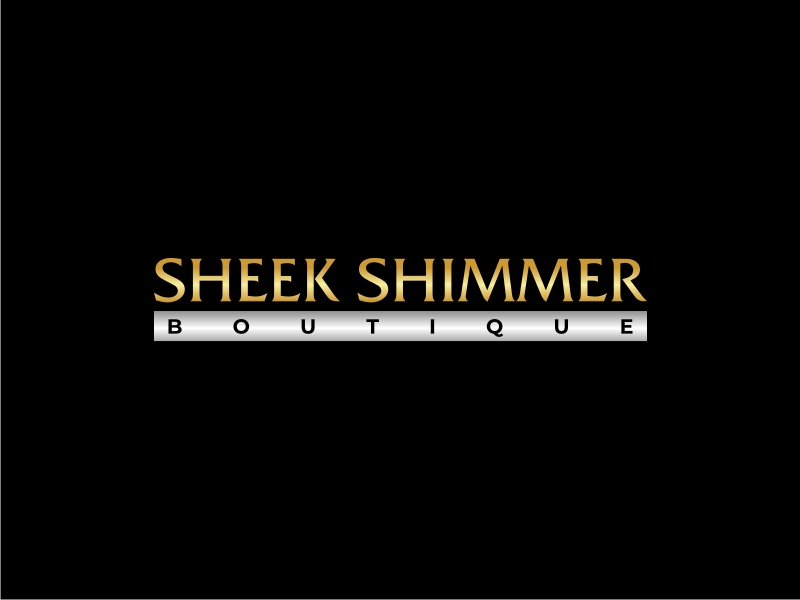 Shimmer & Sheek Boutique logo design by GemahRipah