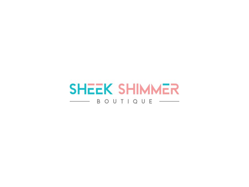 Shimmer & Sheek Boutique logo design by oke2angconcept