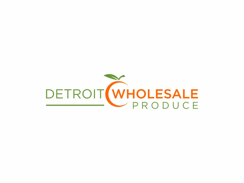 Detroit Wholesale Produce logo design by EkoBooM