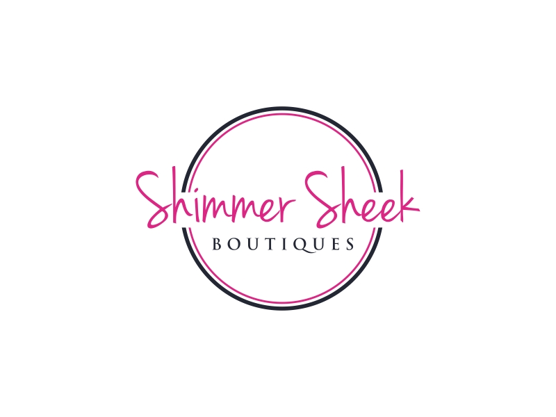 Shimmer & Sheek Boutique logo design by scolessi