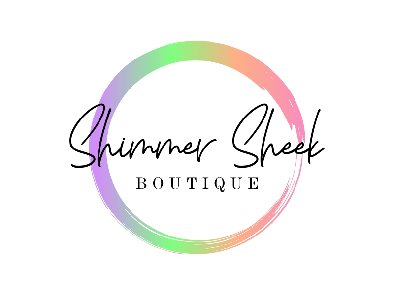 Shimmer & Sheek Boutique logo design by Editor