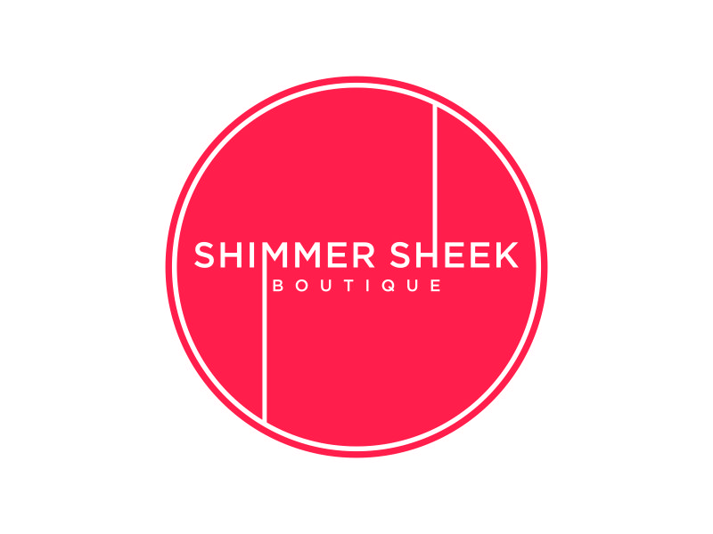 Shimmer & Sheek Boutique logo design by christabel