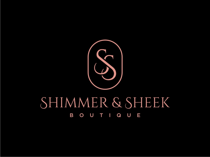 Shimmer & Sheek Boutique logo design by GemahRipah