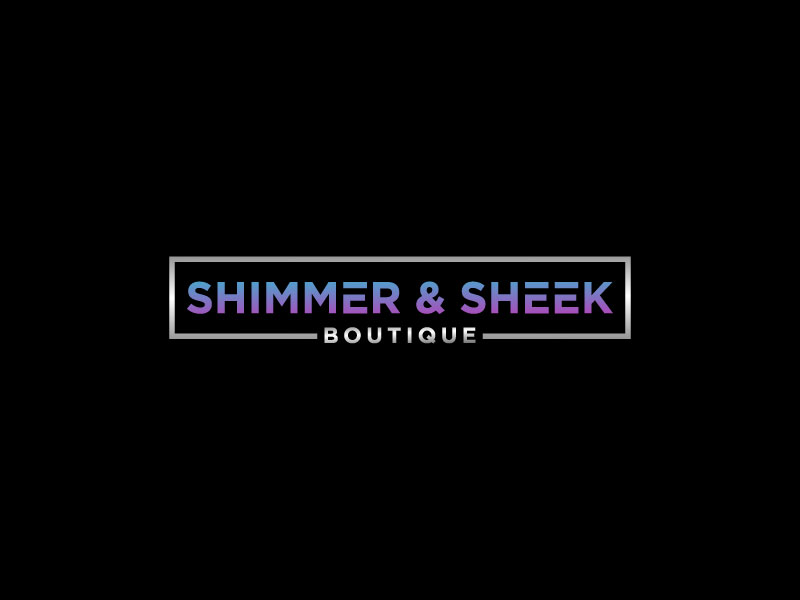 Shimmer & Sheek Boutique logo design by mikha01