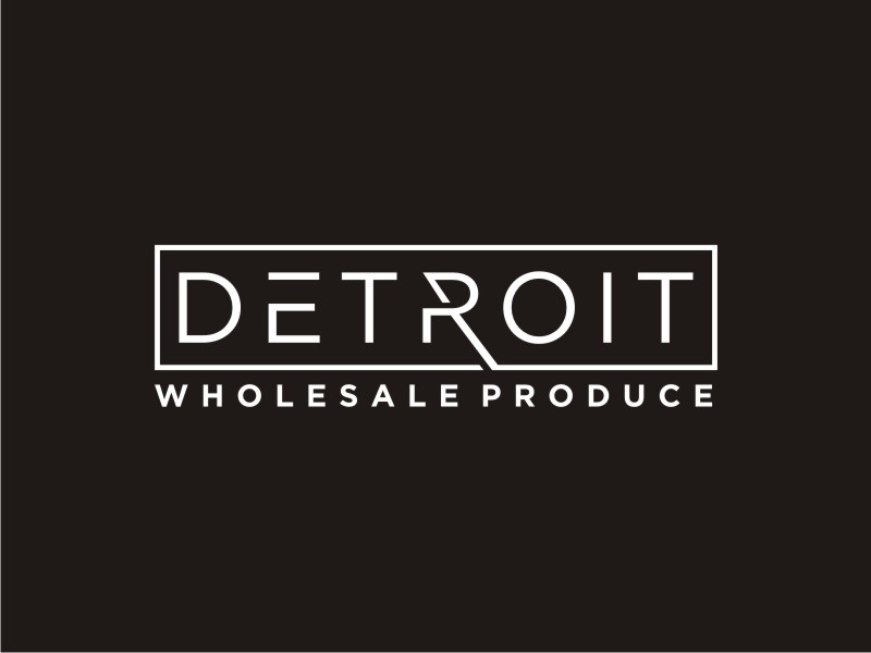 Detroit Wholesale Produce logo design by Artomoro