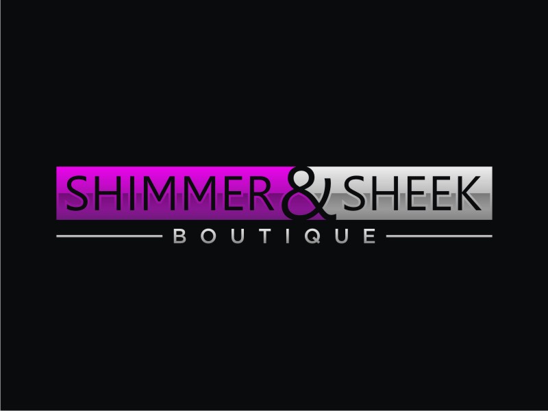 Shimmer & Sheek Boutique logo design by Artomoro