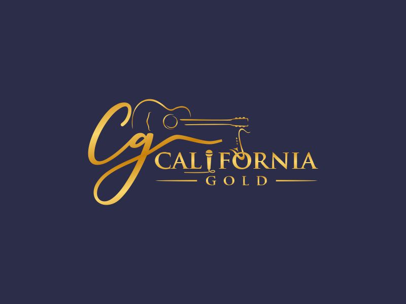 California Gold logo design by oke2angconcept