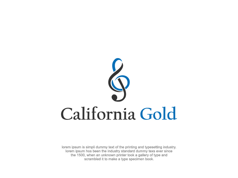 California Gold logo design by Lewung