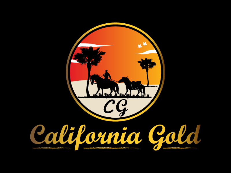 California Gold logo design by pilKB