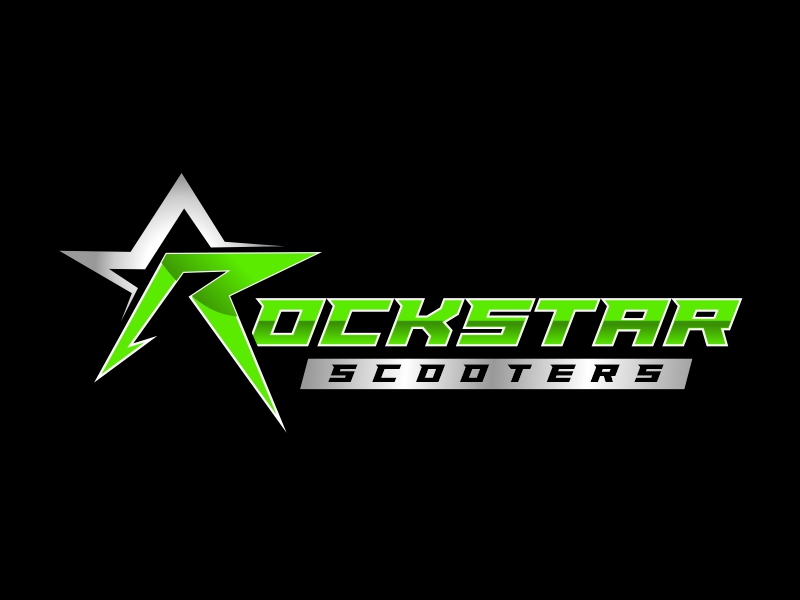 Rockstar Scooters logo design by ruki
