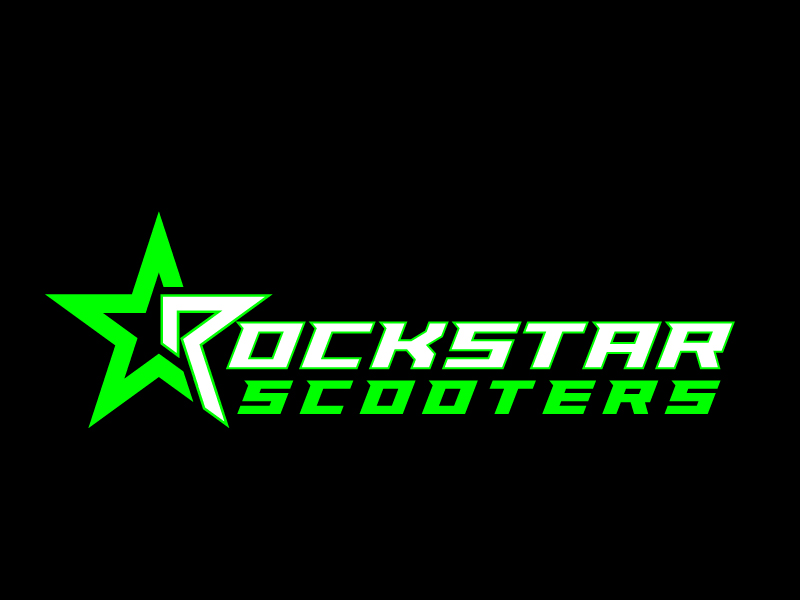 Rockstar Scooters logo design by jaize