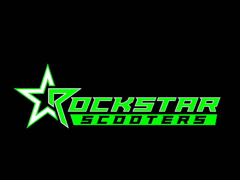 Rockstar Scooters logo design by jaize