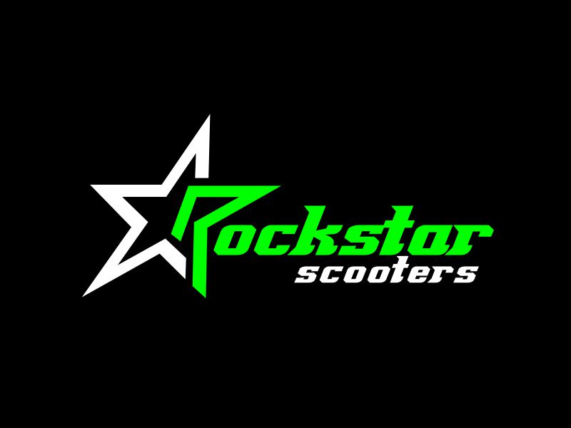 Rockstar Scooters logo design by serprimero
