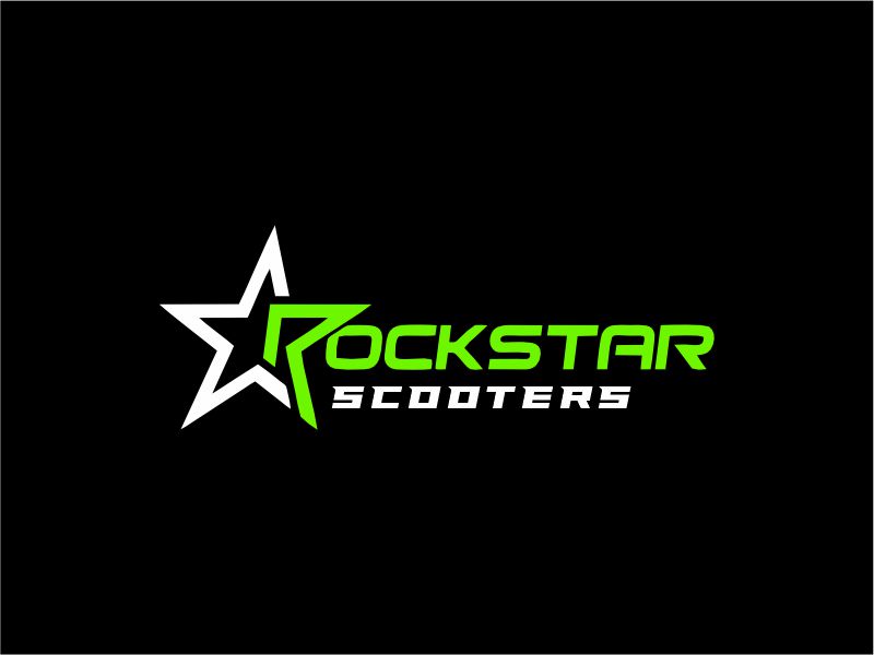 Rockstar Scooters logo design by Girly