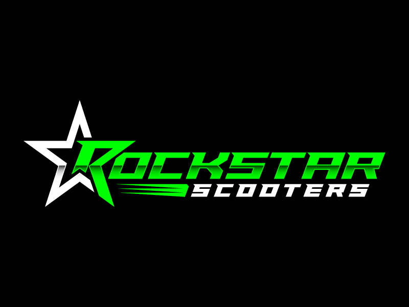 Rockstar Scooters logo design by daywalker
