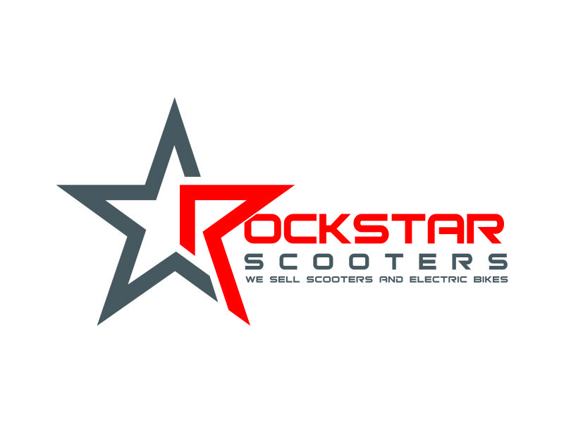 Rockstar Scooters logo design by ozenkgraphic