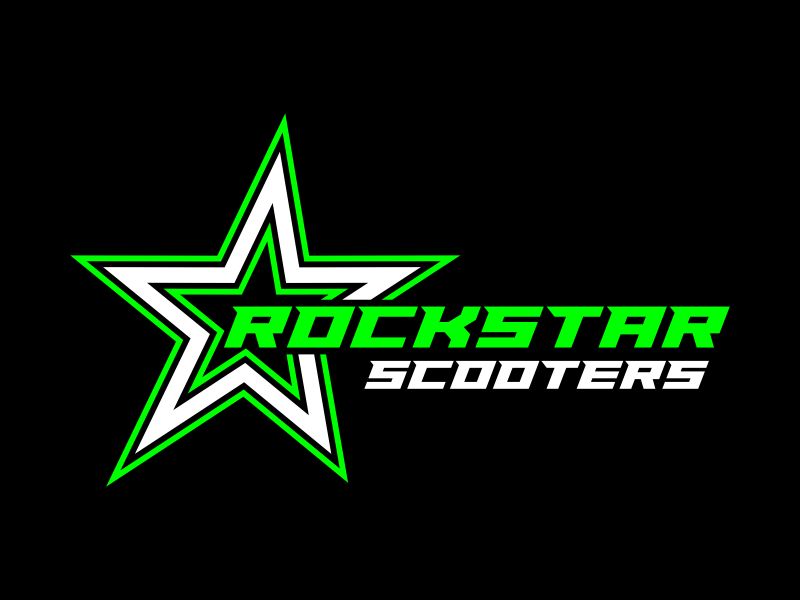 Rockstar Scooters logo design by Kruger