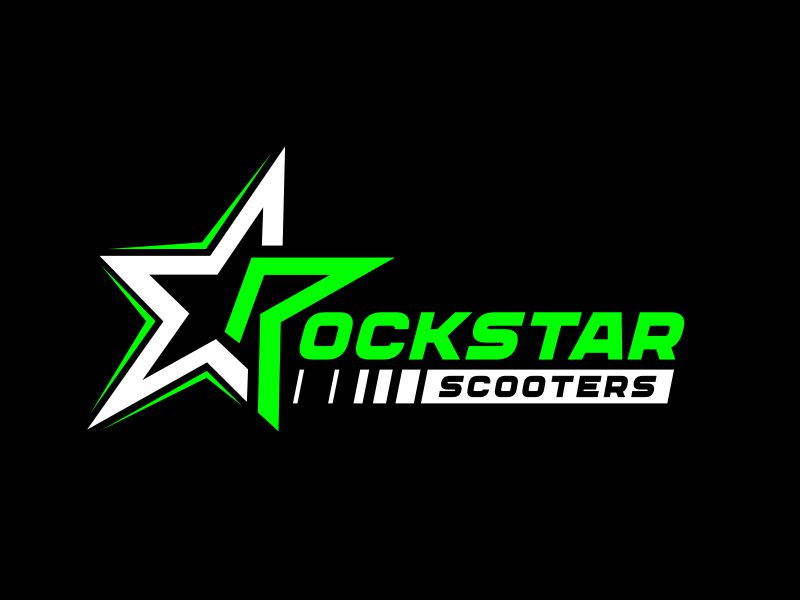 Rockstar Scooters logo design by serprimero