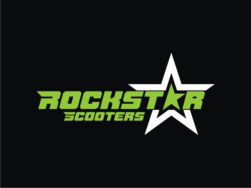 Rockstar Scooters logo design by lintinganarto