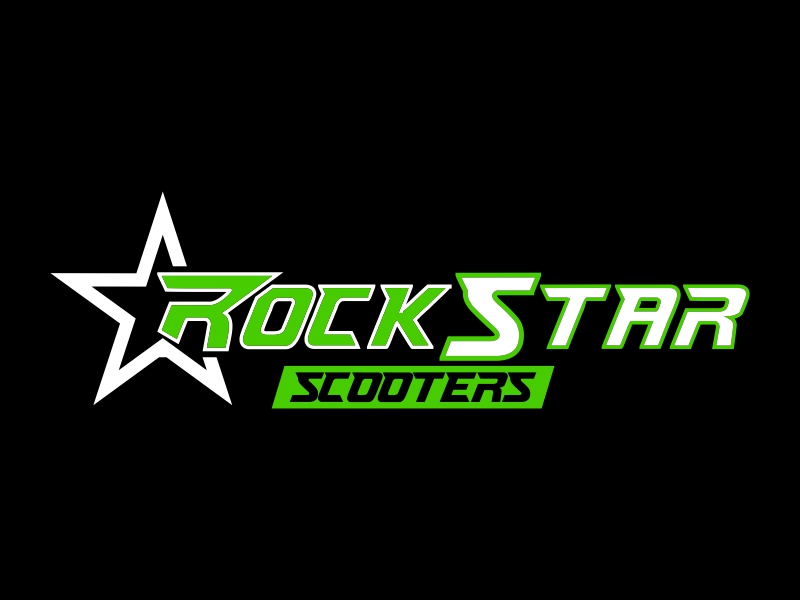 Rockstar Scooters logo design by luckyprasetyo