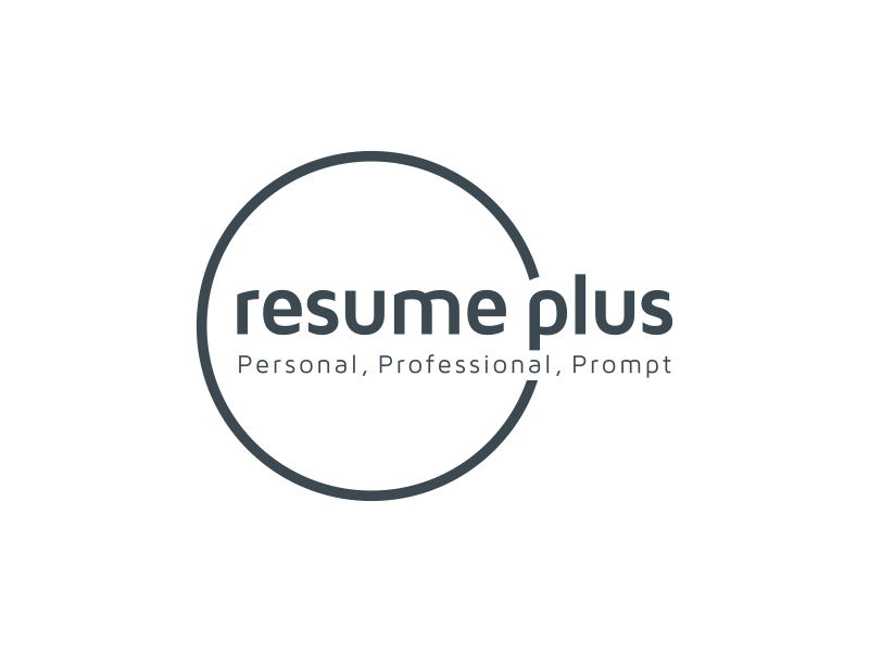 Resume Plus logo design by pionsign