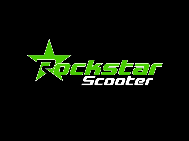 Rockstar Scooters logo design by brandshark