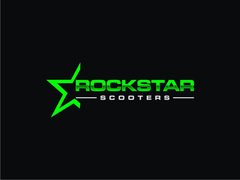 Rockstar Scooters logo design by KQ5
