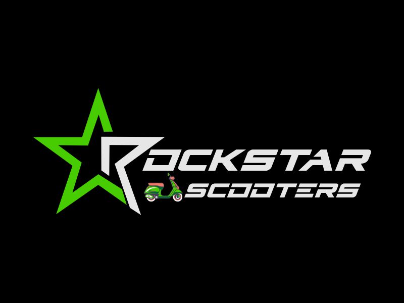 Rockstar Scooters logo design by Greenlight