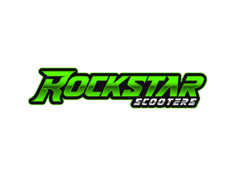 Rockstar Scooters logo design by Sami Ur Rab