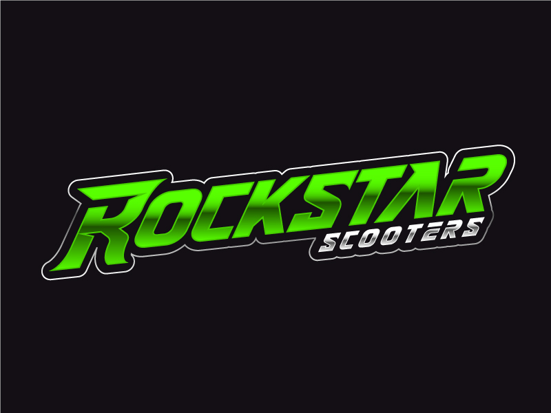 Rockstar Scooters logo design by Sami Ur Rab