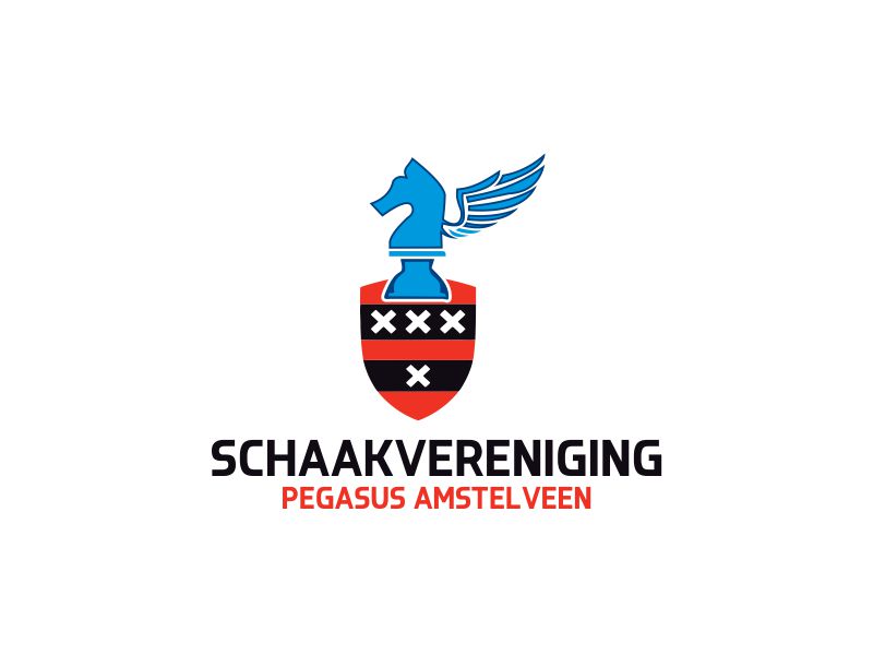 Schaakvereniging Pegasus Amstelveen logo design by Greenlight