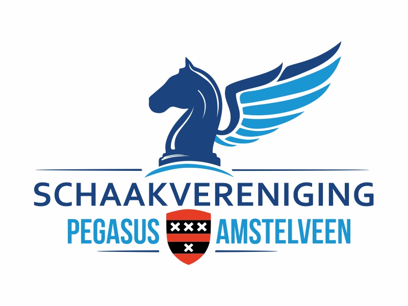 Schaakvereniging Pegasus Amstelveen logo design by ruki