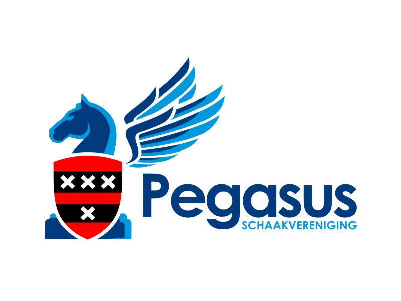 Schaakvereniging Pegasus Amstelveen logo design by haze
