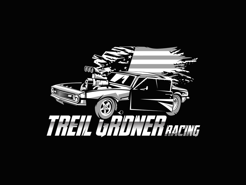 Treil Girdner Racing logo design by Yulioart