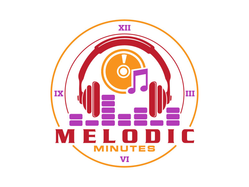 Melodic Minutes logo design by TMaulanaAssa