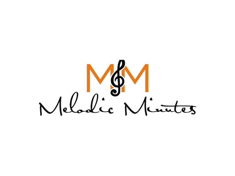 Melodic Minutes logo design by Diancox
