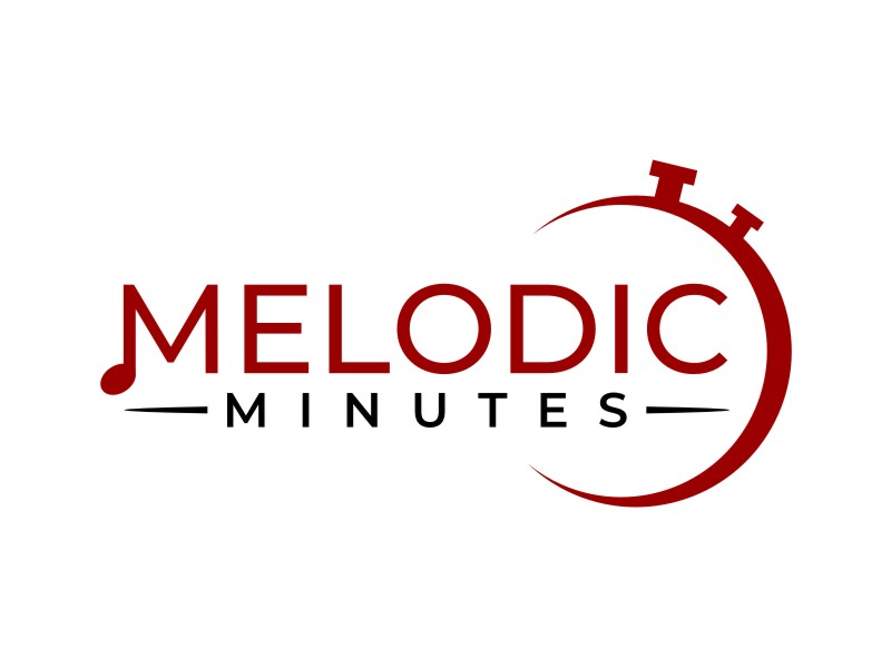 Melodic Minutes logo design by sheilavalencia