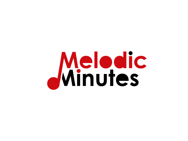 Melodic Minutes logo design by Erasedink