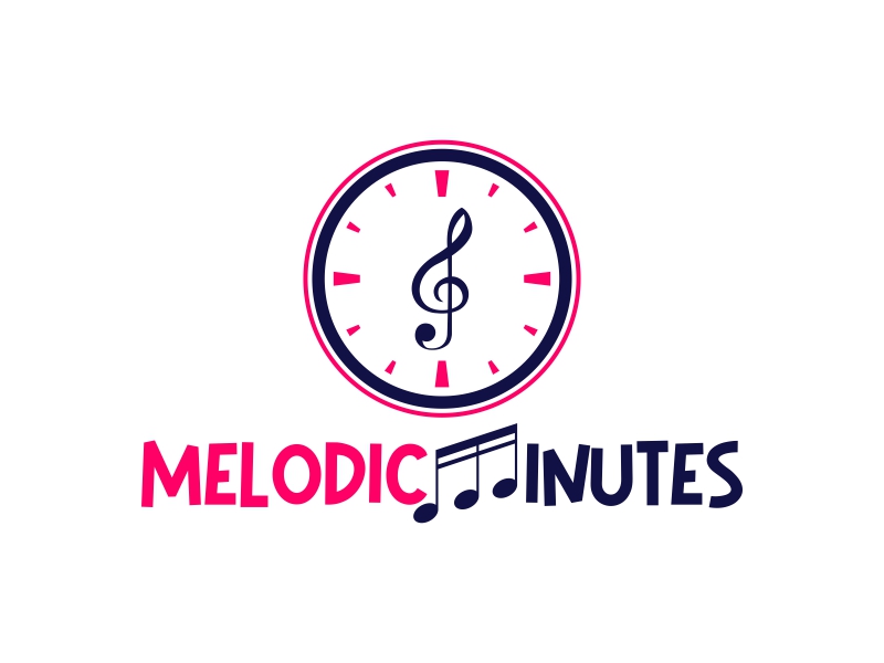 Melodic Minutes logo design by ekitessar