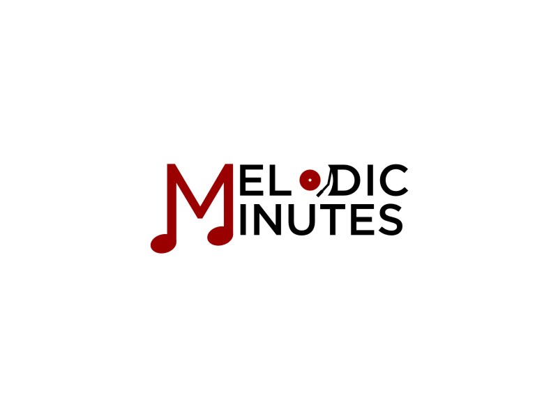 Melodic Minutes logo design by sheilavalencia