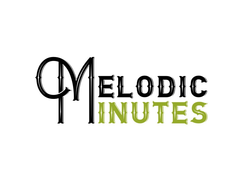Melodic Minutes logo design by Artomoro