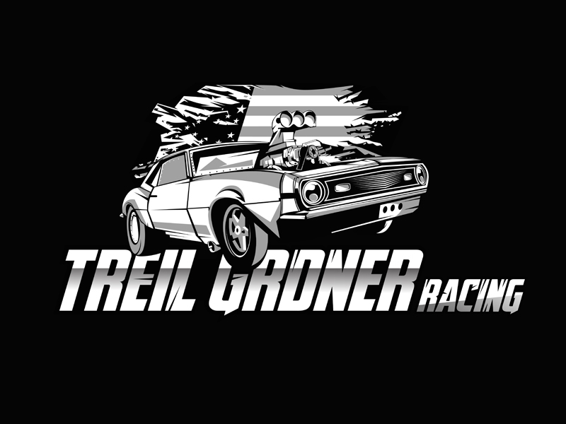 Treil Girdner Racing logo design by Yulioart