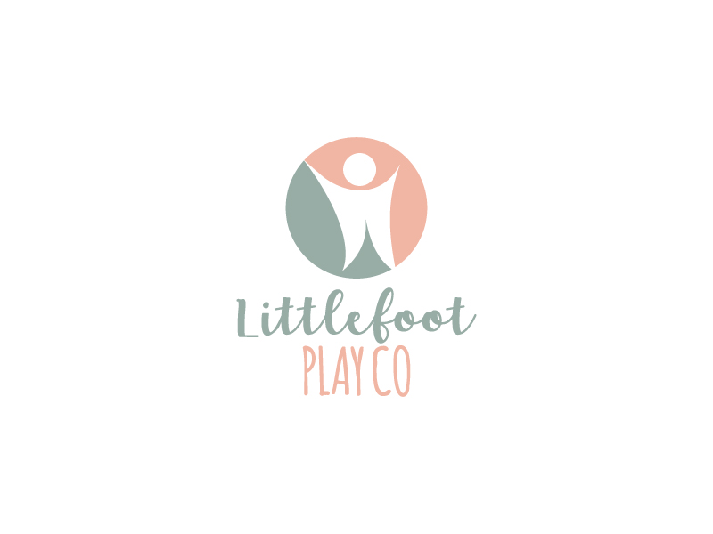 LITTLEFOOT PLAY CO logo design by aryamaity