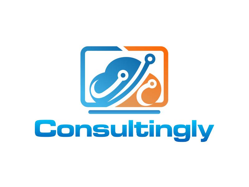 Consultingly Logo logo design by Gwerth