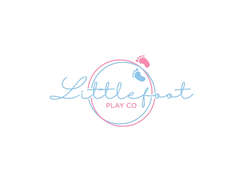 LITTLEFOOT PLAY CO logo design by restuti