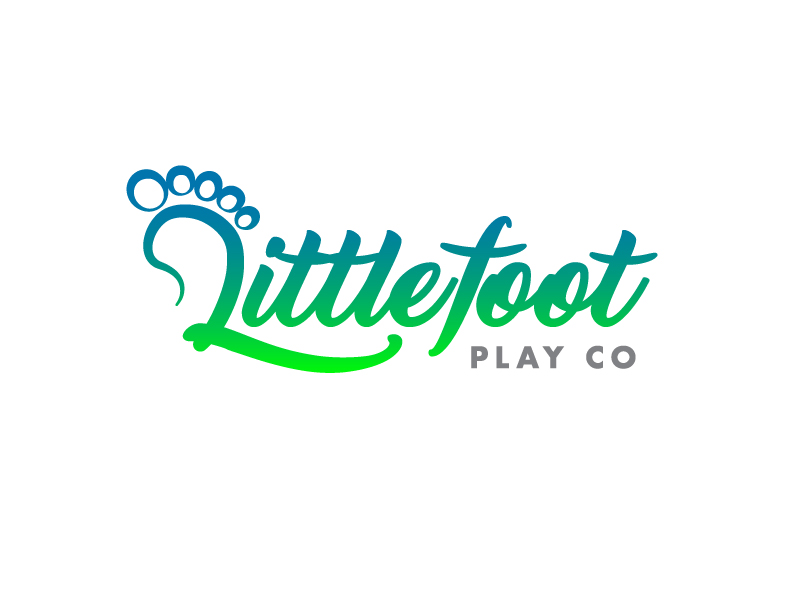 LITTLEFOOT PLAY CO logo design by PRN123